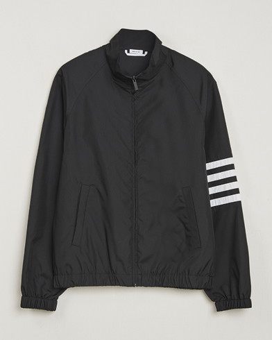 Thom Browne Raglan 4 Bar Nylon Jacket Black – Schwarz