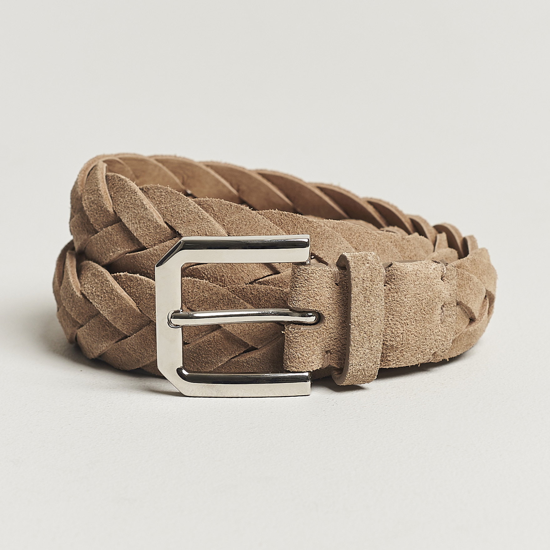 Brunello Cucinelli Braided Belt Desert Suede Bei Care Of Carl