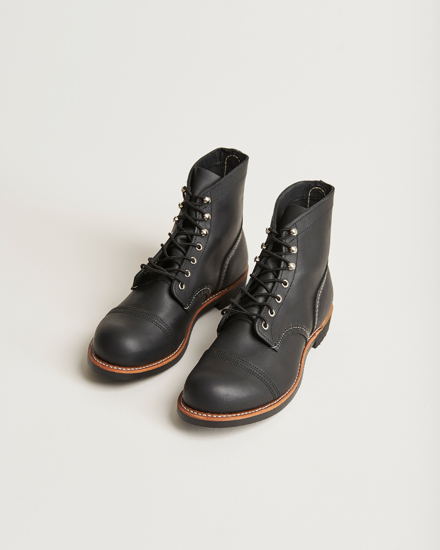 Herren | Winterschuhe | Red Wing Shoes | Iron Ranger Boot Black Harness