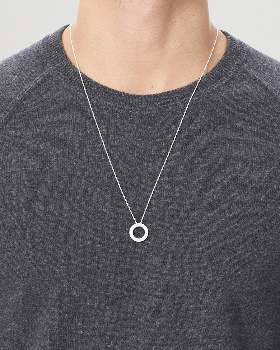 Herr | Smycken | LE GRAMME | Circle Necklace Le 2.5  Sterling Silver