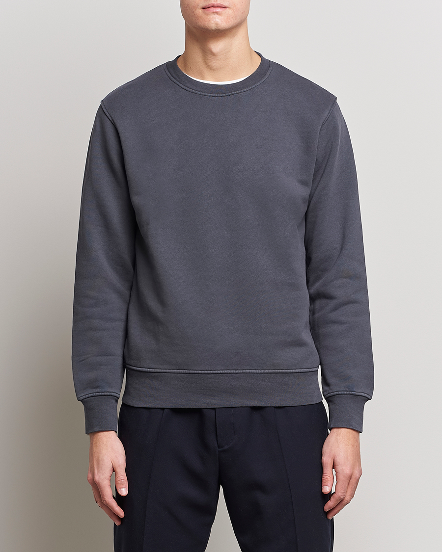 Herren |  | Colorful Standard | Classic Organic Crew Neck Sweat Lava Grey