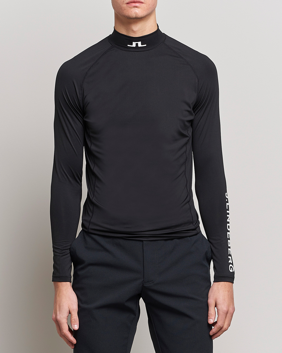 Herren | Kleidung | J.Lindeberg | Aello Soft Compression Tee Black