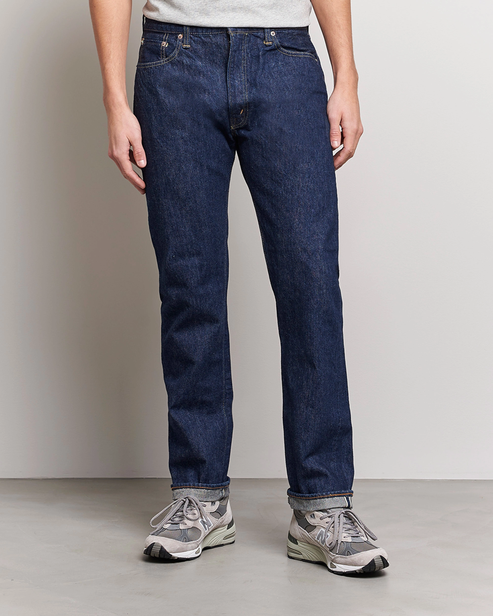 Herren | orSlow | orSlow | Tapered Fit 107 Selvedge Jeans One Wash