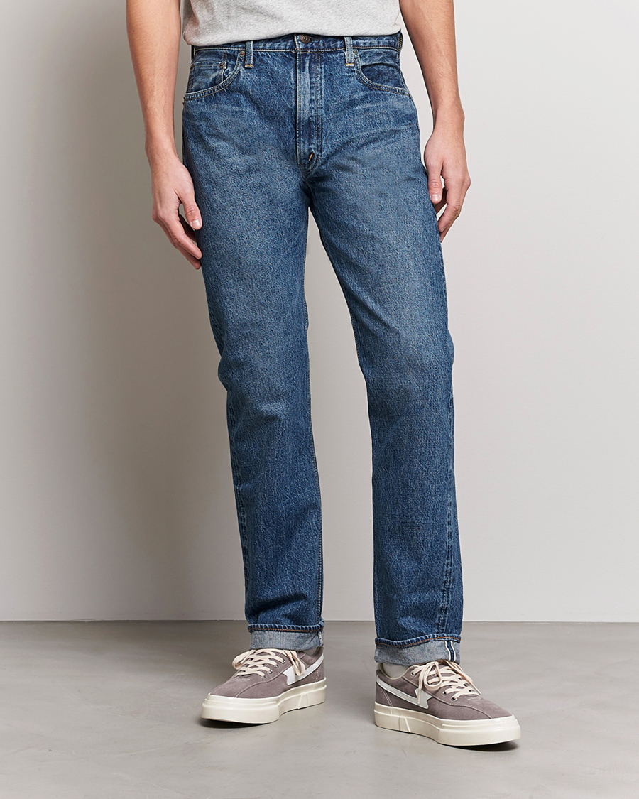 Herren | orSlow | orSlow | Tapered Fit 107 Selvedge Jeans 2 Year Wash