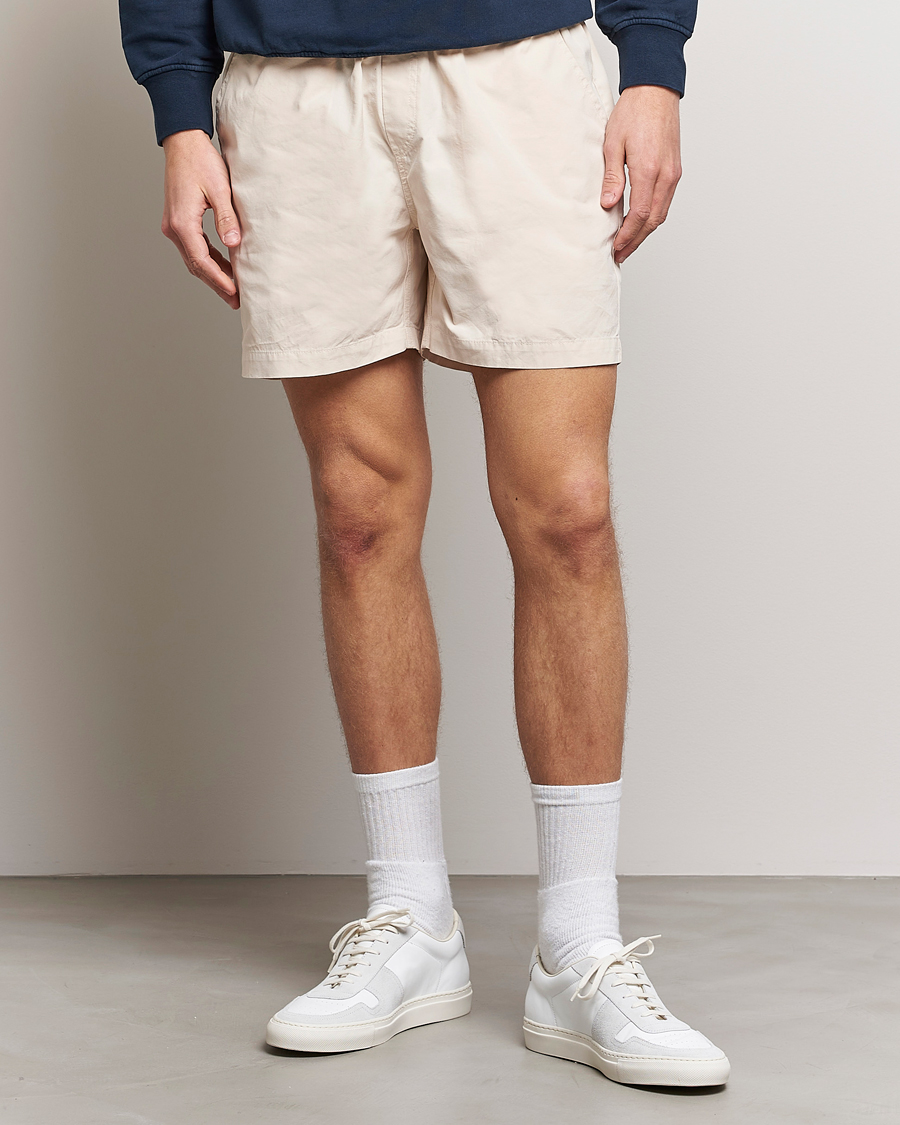 Herren | Colorful Standard | Colorful Standard | Classic Organic Twill Drawstring Shorts Ivory White