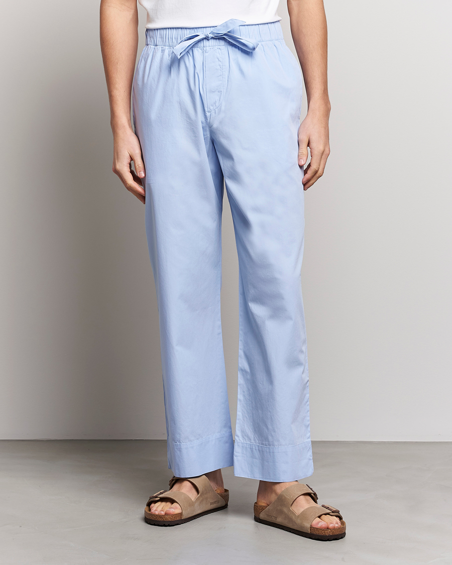 Herren |  | Tekla | Poplin Pyjama Pants Light Blue