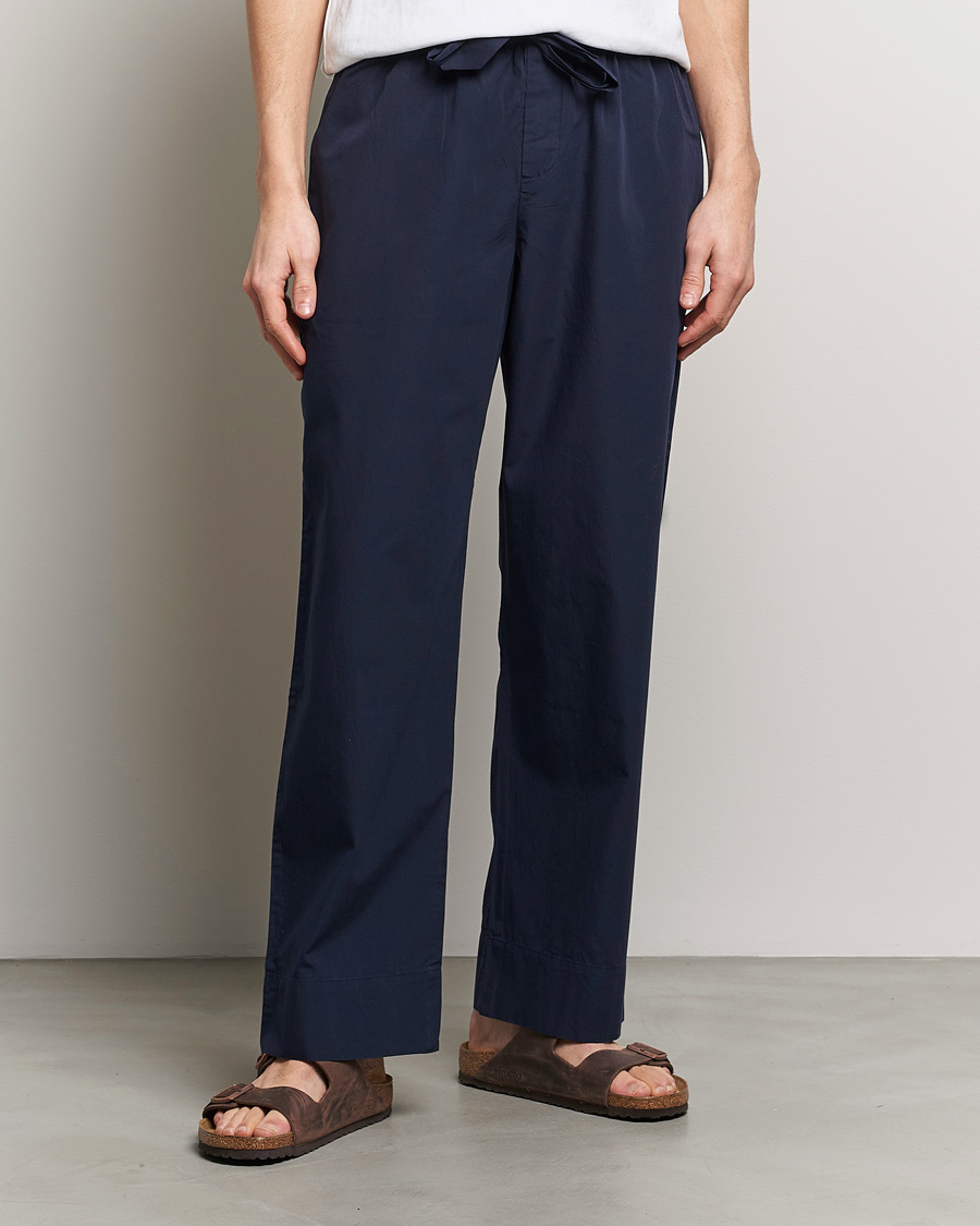 Herren | Tekla | Tekla | Poplin Pyjama Pants True Navy