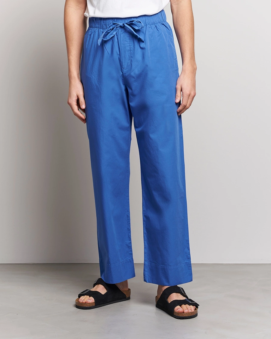 Herren |  | Tekla | Poplin Pyjama Pants Royal Blue