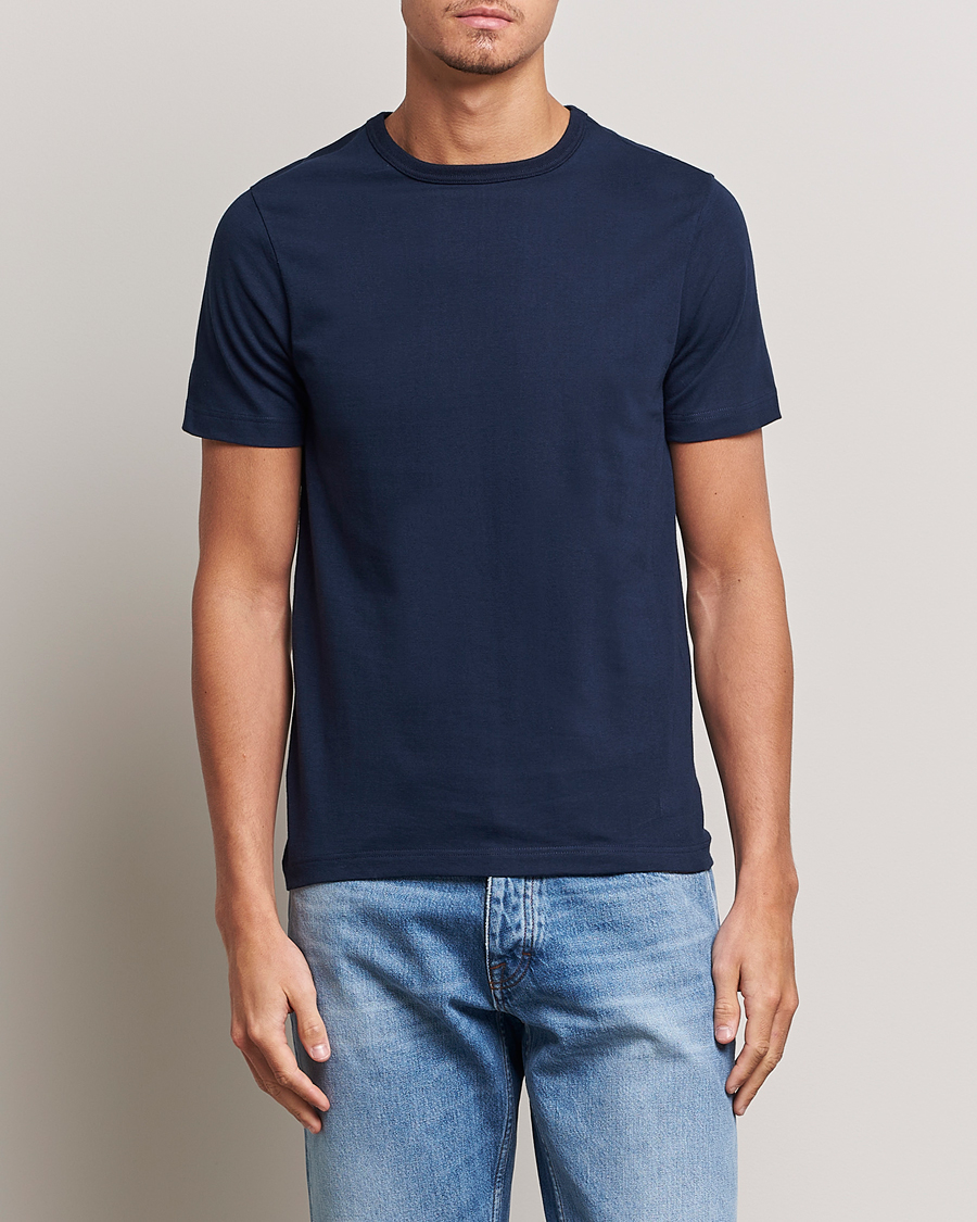 Herren | Merz b. Schwanen | Merz b. Schwanen | 1950s Classic Loopwheeled Tee Ink