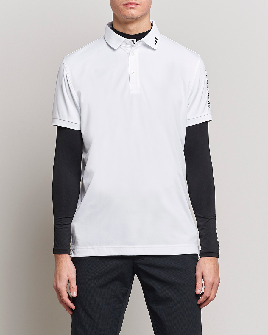 Herren |  | J.Lindeberg | Regular Fit Tour Tech Stretch Polo White