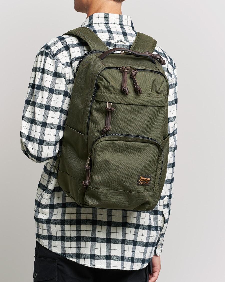 Herren |  | Filson | Dryden Cordura Nylon Backpack Otter Green