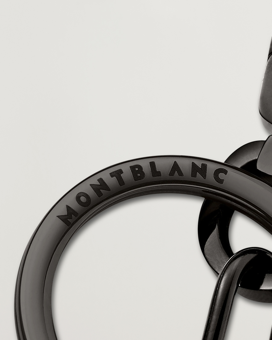 Herren | Lifestyle | Montblanc | Meisterstück Spinning Emblem Key Fob Black