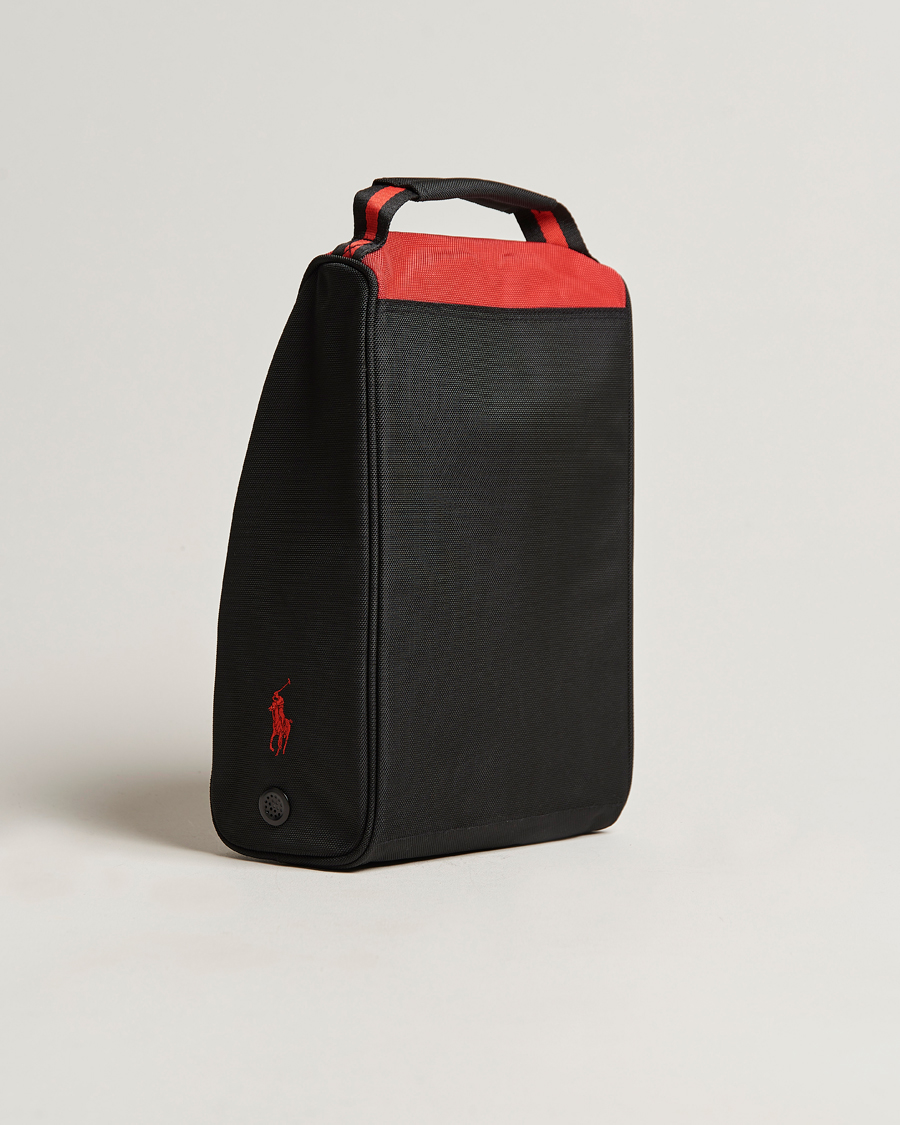 Herren | Polo Ralph Lauren | RLX Ralph Lauren | Golf Shoe Bag Black/Red