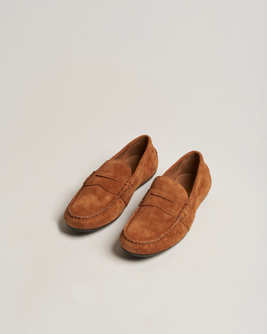 Herr | Mockaskor | Polo Ralph Lauren | Reynold Suede Driving Loafer Teak
