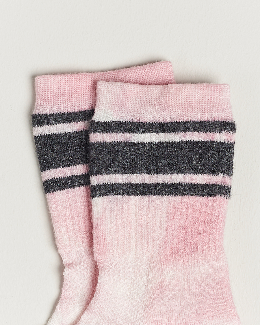 Herr | Strumpor | Satisfy | Merino Tube Socks  Rock Salt Tie Dye