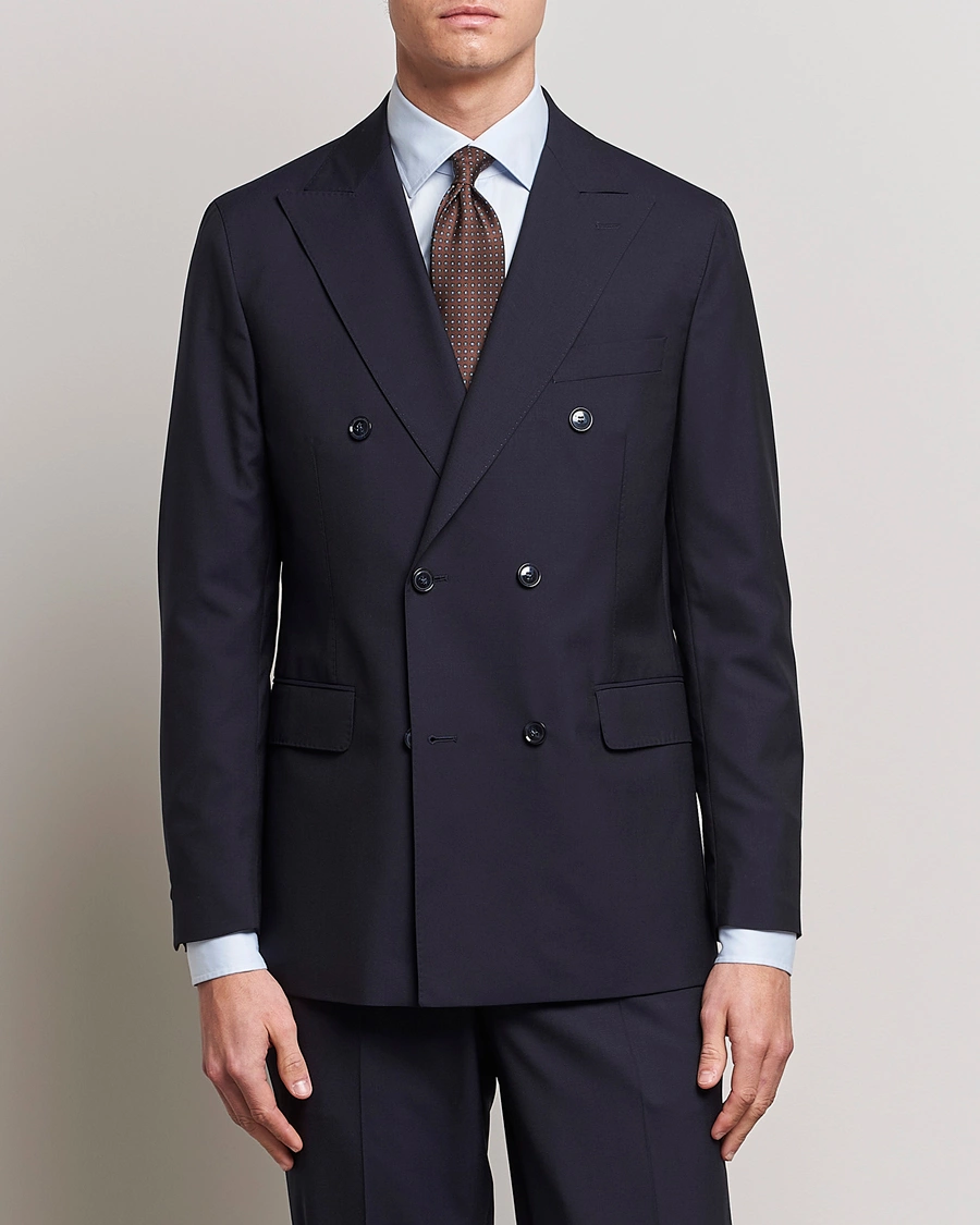 Herren | Oscar Jacobson | Oscar Jacobson | Farris Wool Blazer Navy