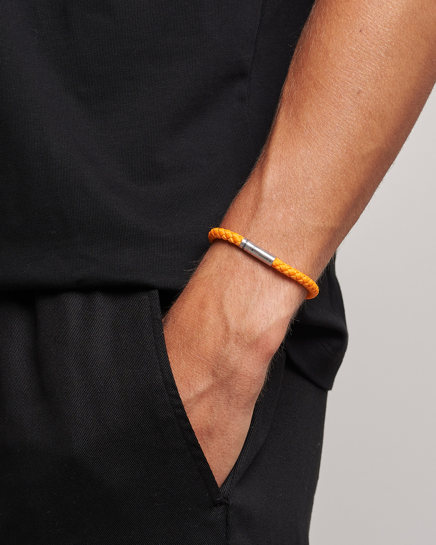 Herren | Armbänder | LE GRAMME | X Orlebar Brown Nato Bracelet Beacon/Sterling Silver