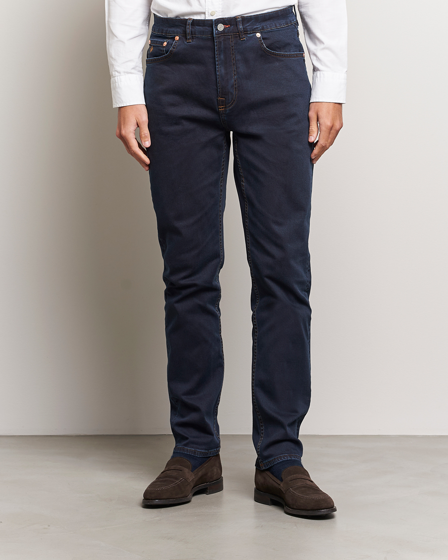 Herren |  | Morris | James Satin Jeans Rinse Wash