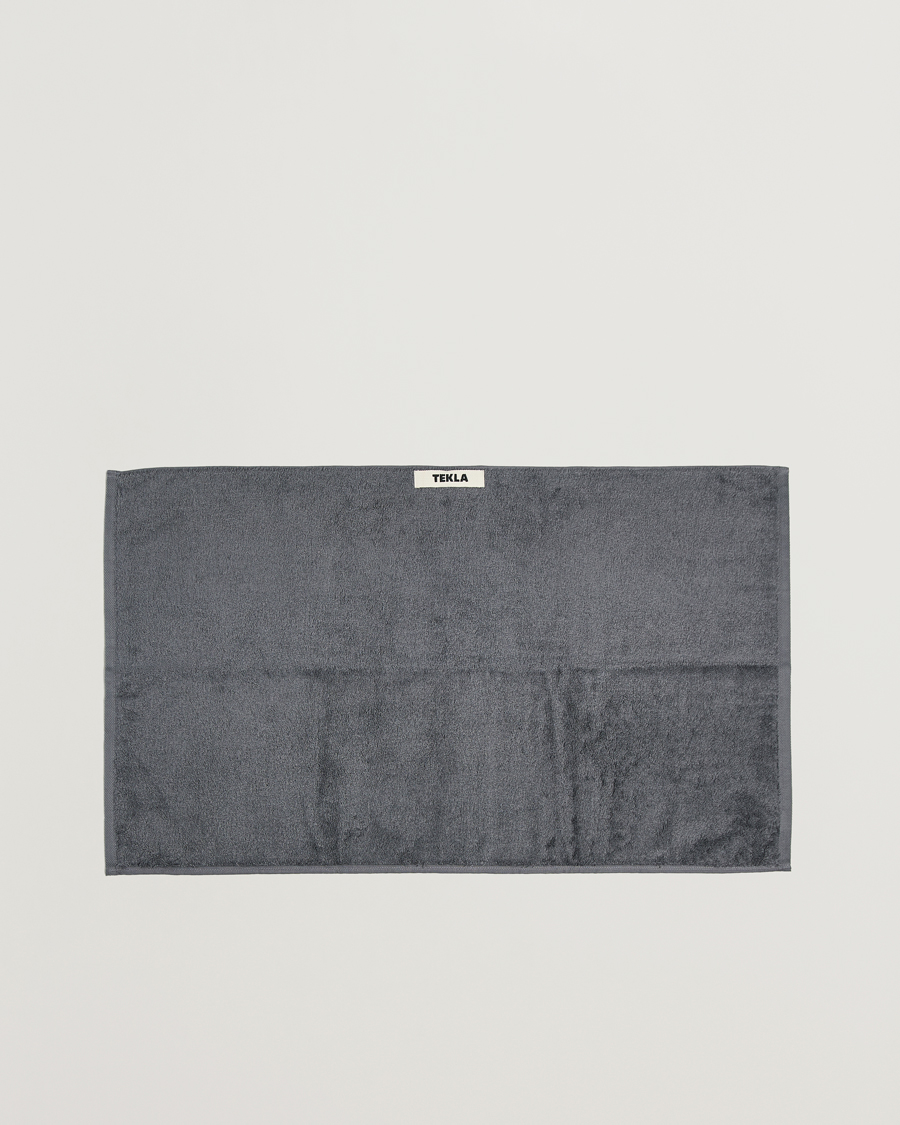 Herren |  | Tekla | Organic Terry Hand Towel Charcoal Grey