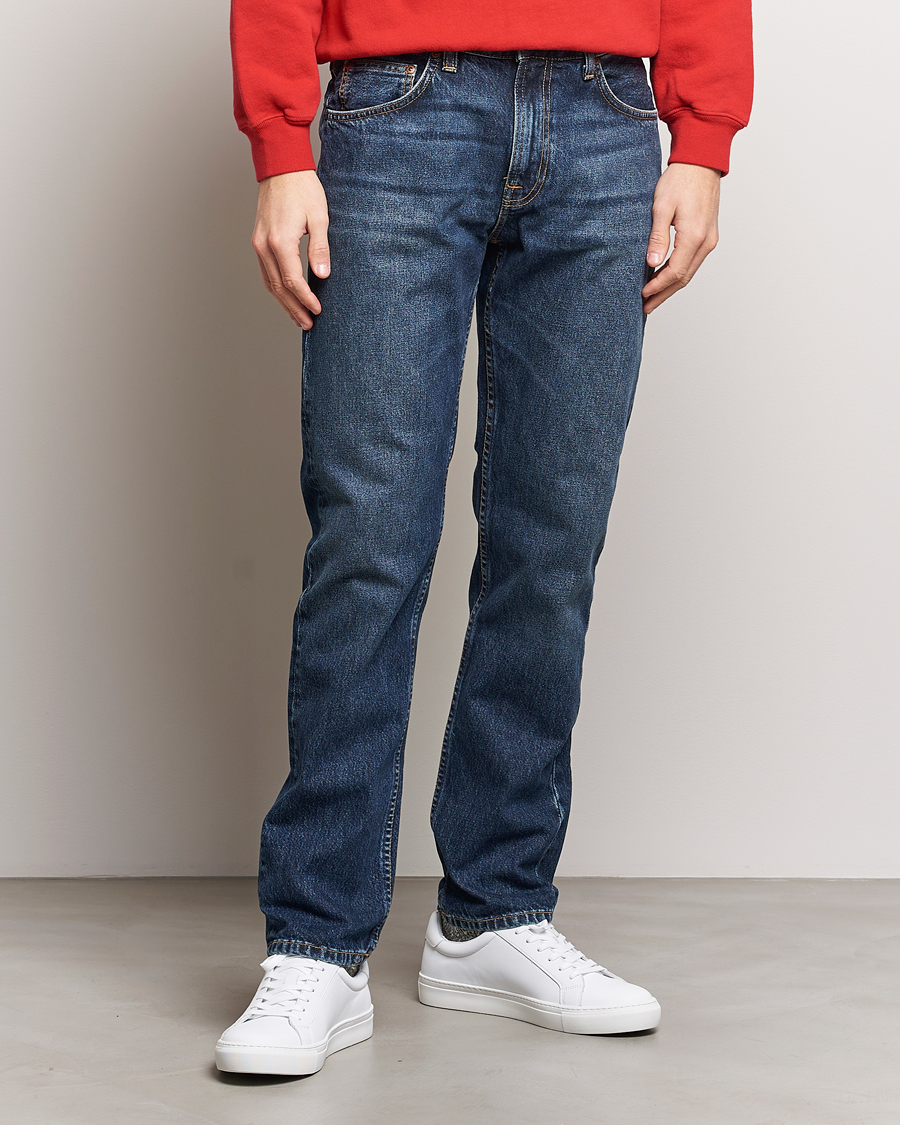 Herren |  | Nudie Jeans | Gritty Jackson Jeans Blue Soil