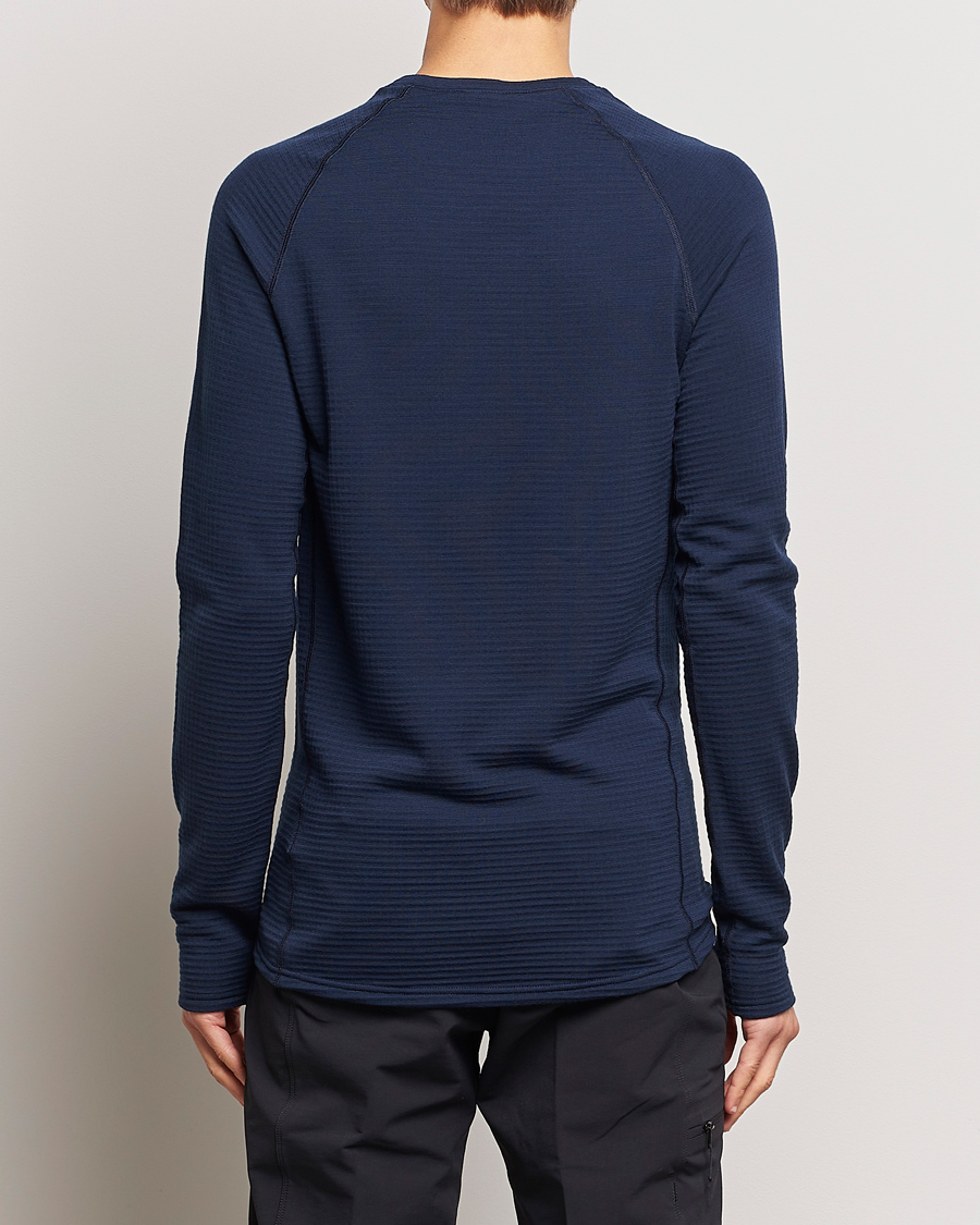 Herren | Active | Houdini | Desoli Merino Thermal Crew Blue Illusion