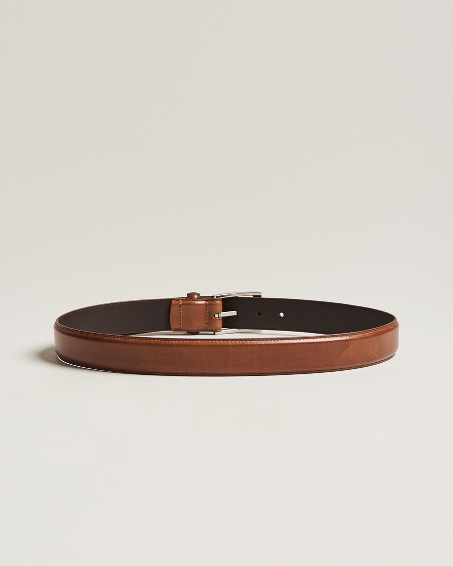 Herren | Best of British | Loake 1880 | Philip Leather Belt Cedar