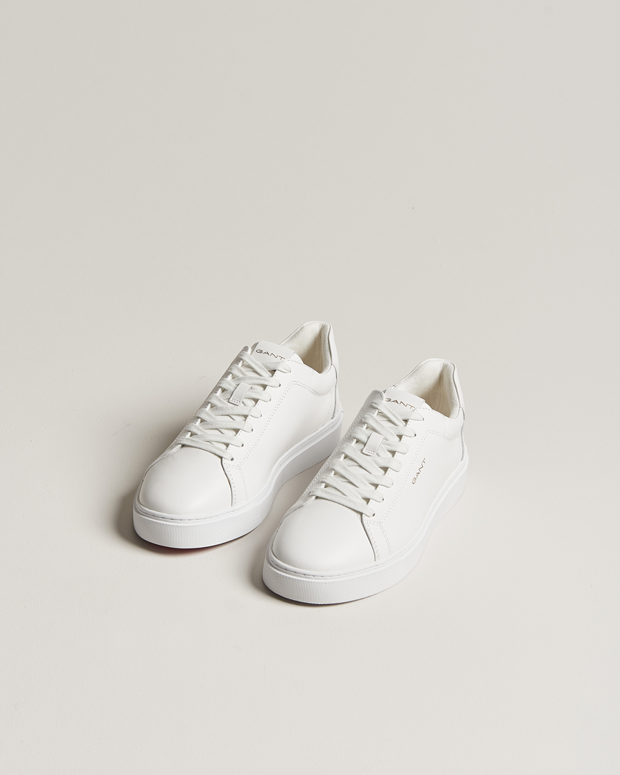Herren | Weiße Sneakers | GANT | Mc Julien Leather Sneaker White