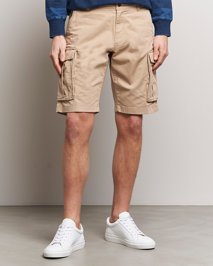 Herren | Cargoshorts | GANT | Relaxed Twill Cargo Shorts Dark Khaki