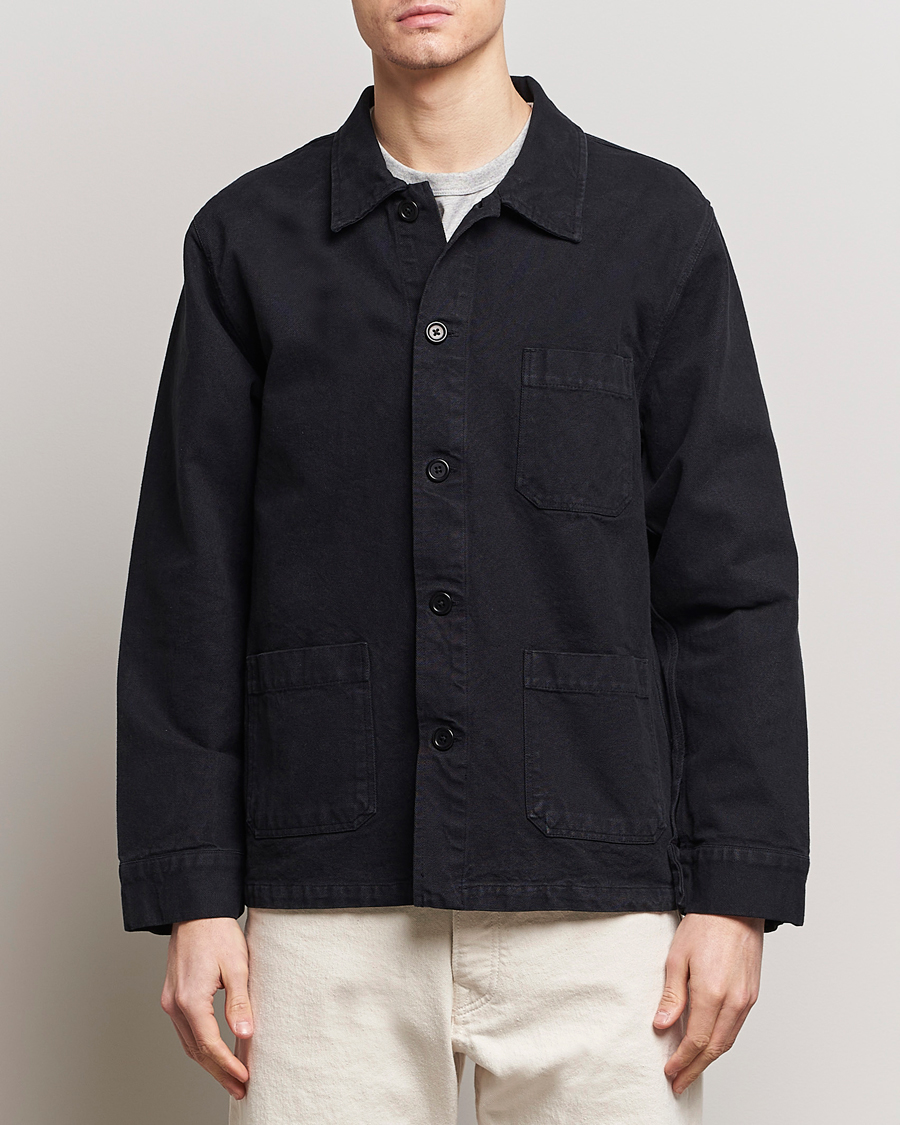 Herren | Colorful Standard | Colorful Standard | Organic Workwear Jacket Deep Black