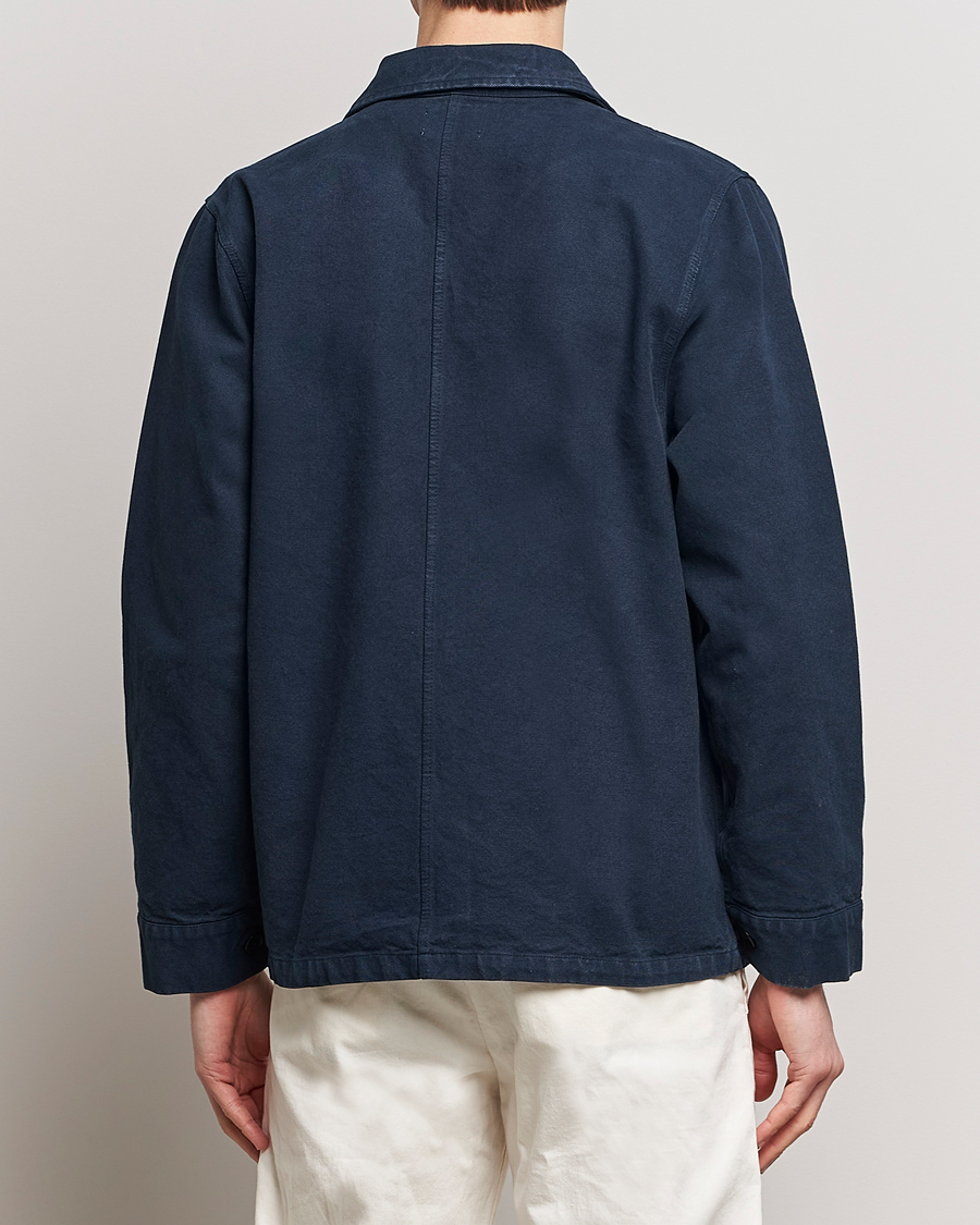 Herren | Hemden | Colorful Standard | Organic Workwear Jacket Navy Blue