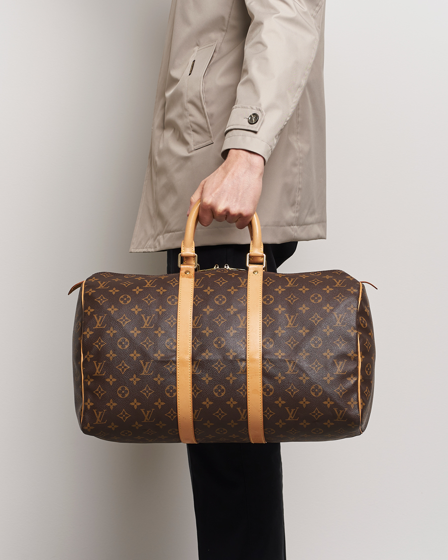 Herren | Louis Vuitton Pre-Owned | Louis Vuitton Pre-Owned | Keepall 45 Bag Monogram 