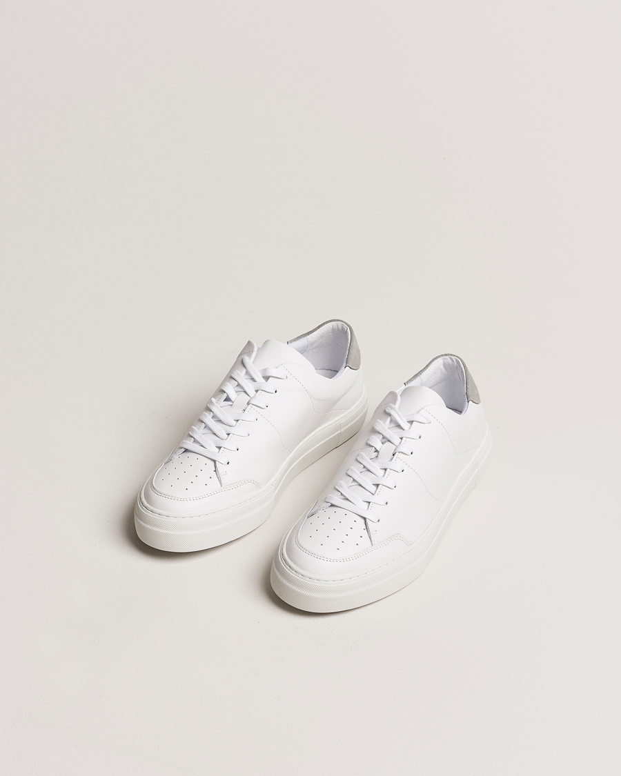 Herr | Mockaskor | J.Lindeberg | Art Signature Leather Sneaker White