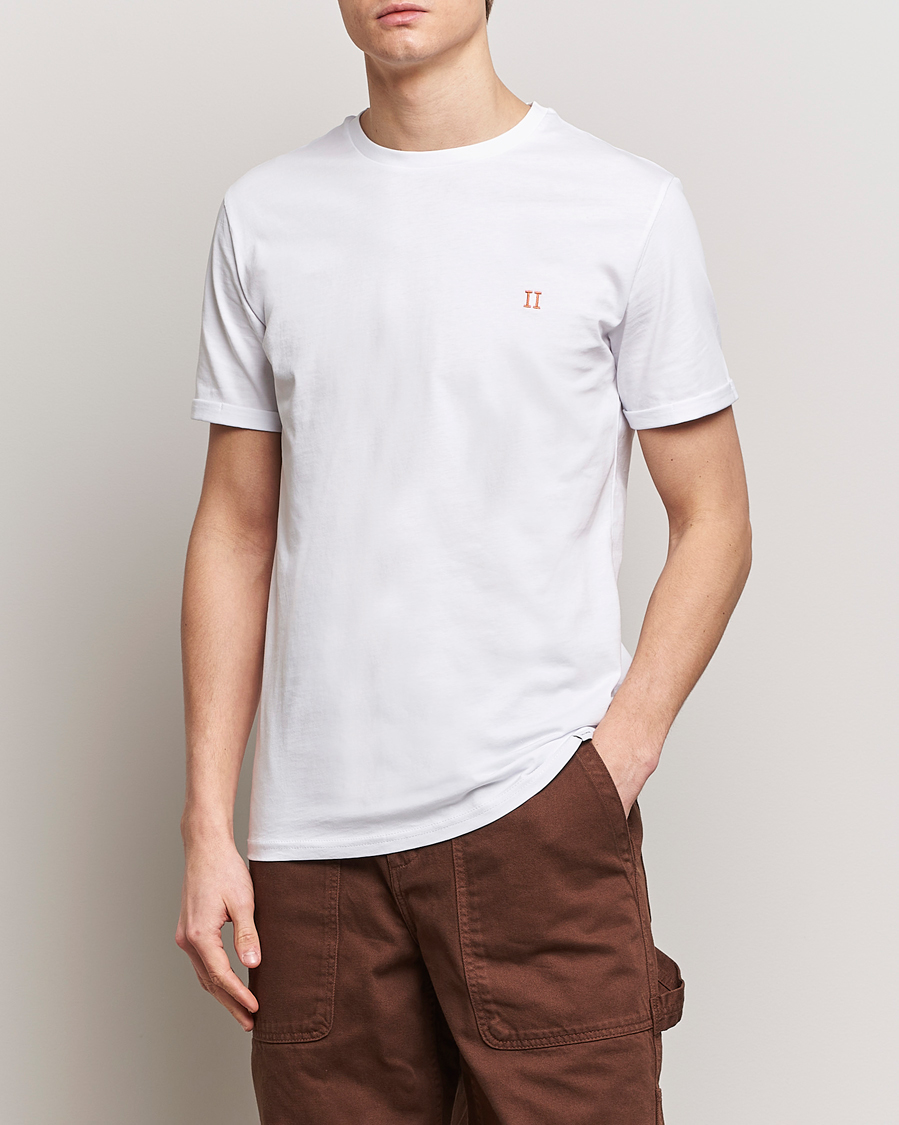 Herren | LES DEUX | LES DEUX | Nørregaard Cotton T-Shirt White