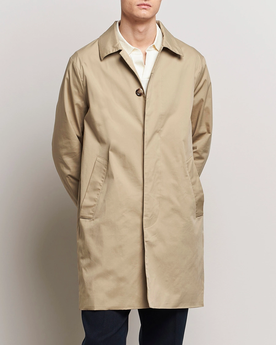 Herren | Frühlingsjacken | A Day's March | Duster Car Coat Khaki