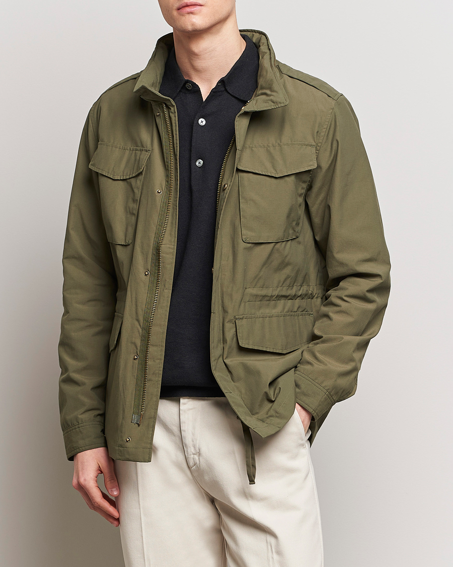 Herren | Frühlingsjacken | A Day\'s March | Barnett M65 Jacket Olive