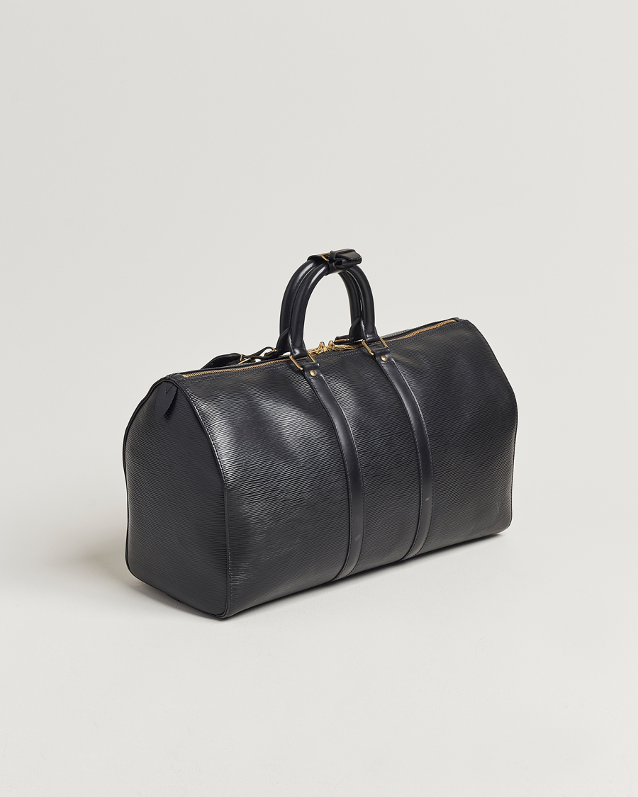 Herren | Neu im Onlineshop | Louis Vuitton Pre-Owned | Keepall 50 Epi Leather Travel Bag Black