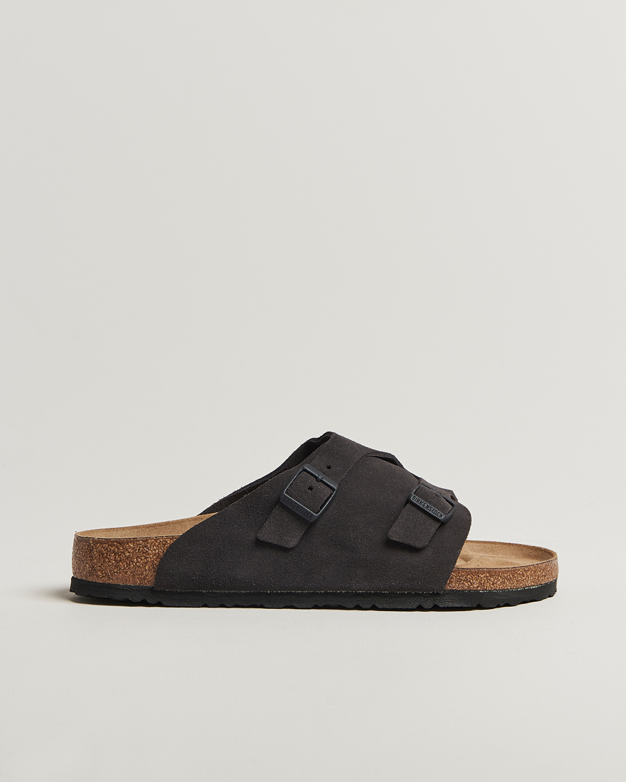 Herren | Sandalen & Pantoletten | BIRKENSTOCK | Zürich Velvet Grey Suede