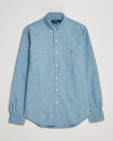  Slim Fit Chambray Shirt Washed