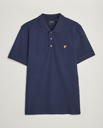  Plain Pique Polo Dark Navy