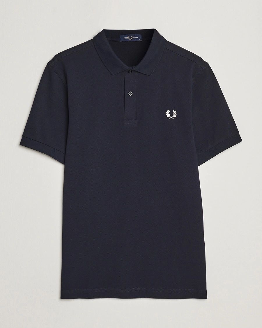 Fred Perry Plain Polo Navy – Blau