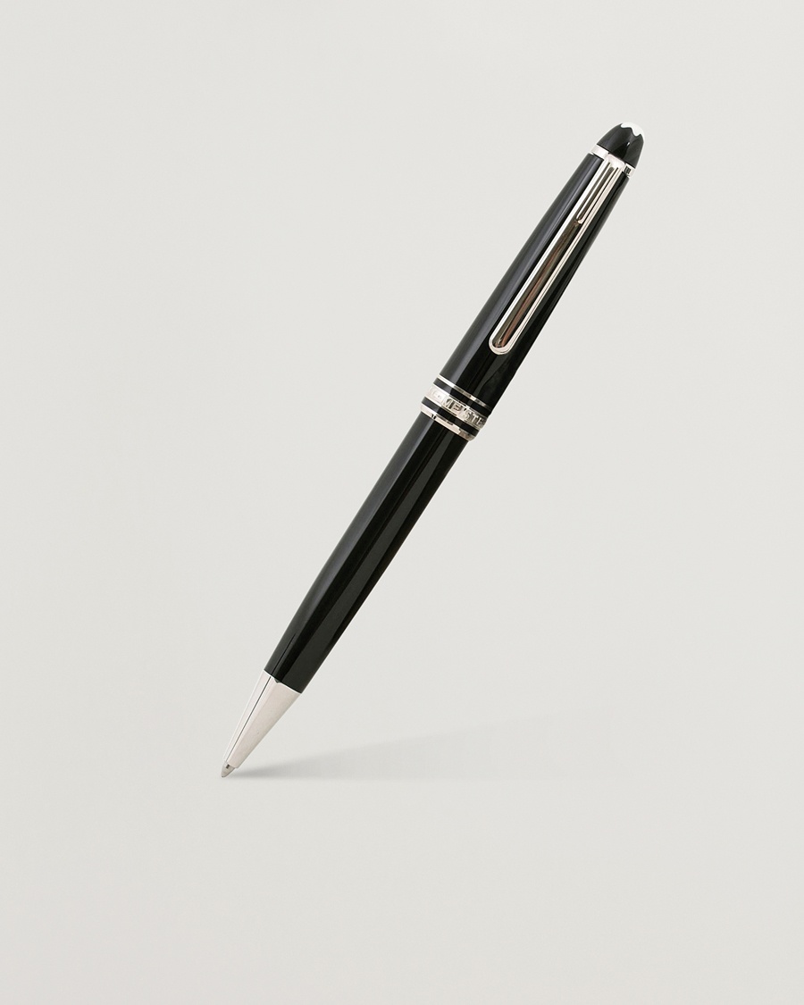 Montblanc 164 Classique Meisterstück Ballpoint Pen Platinum Line – Schwarz