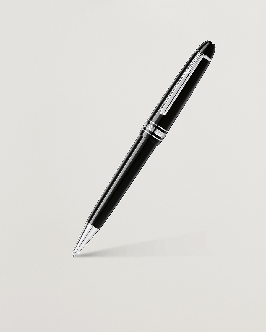 Montblanc Midsize Meisterstück Ballpoint Pen Platinum Line – Schwarz