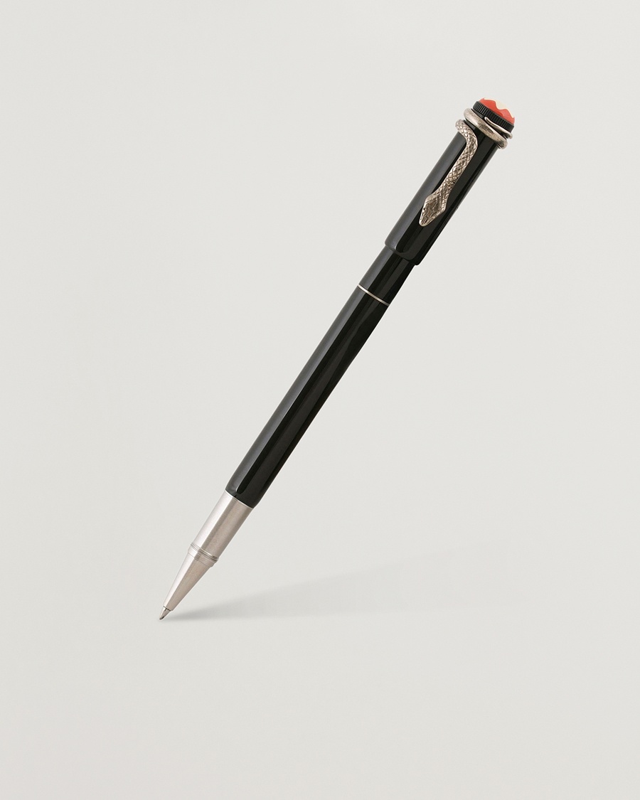 Montblanc Heritage Rouge & Noir Rollerball Pen Black – Schwarz