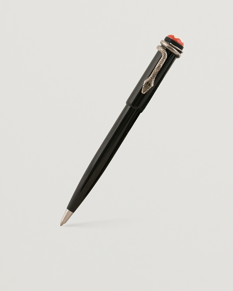 Montblanc Heritage Rouge & Noir Ballpoint Pen Black – Schwarz