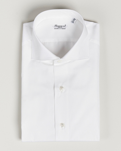  Milano Slim Fit Classic Shirt White