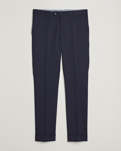 Morris Prestige Wool Suit Trousers Navy