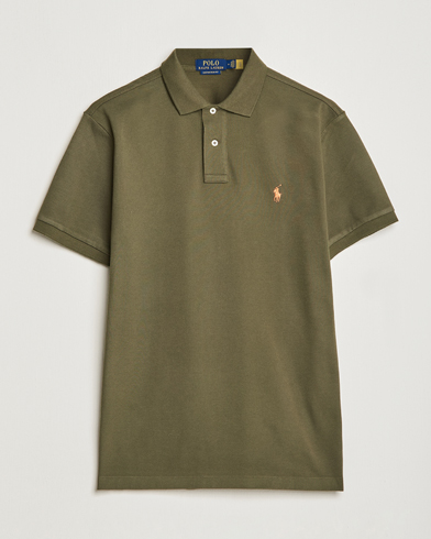  Custom Slim Fit Polo Canopy Olive