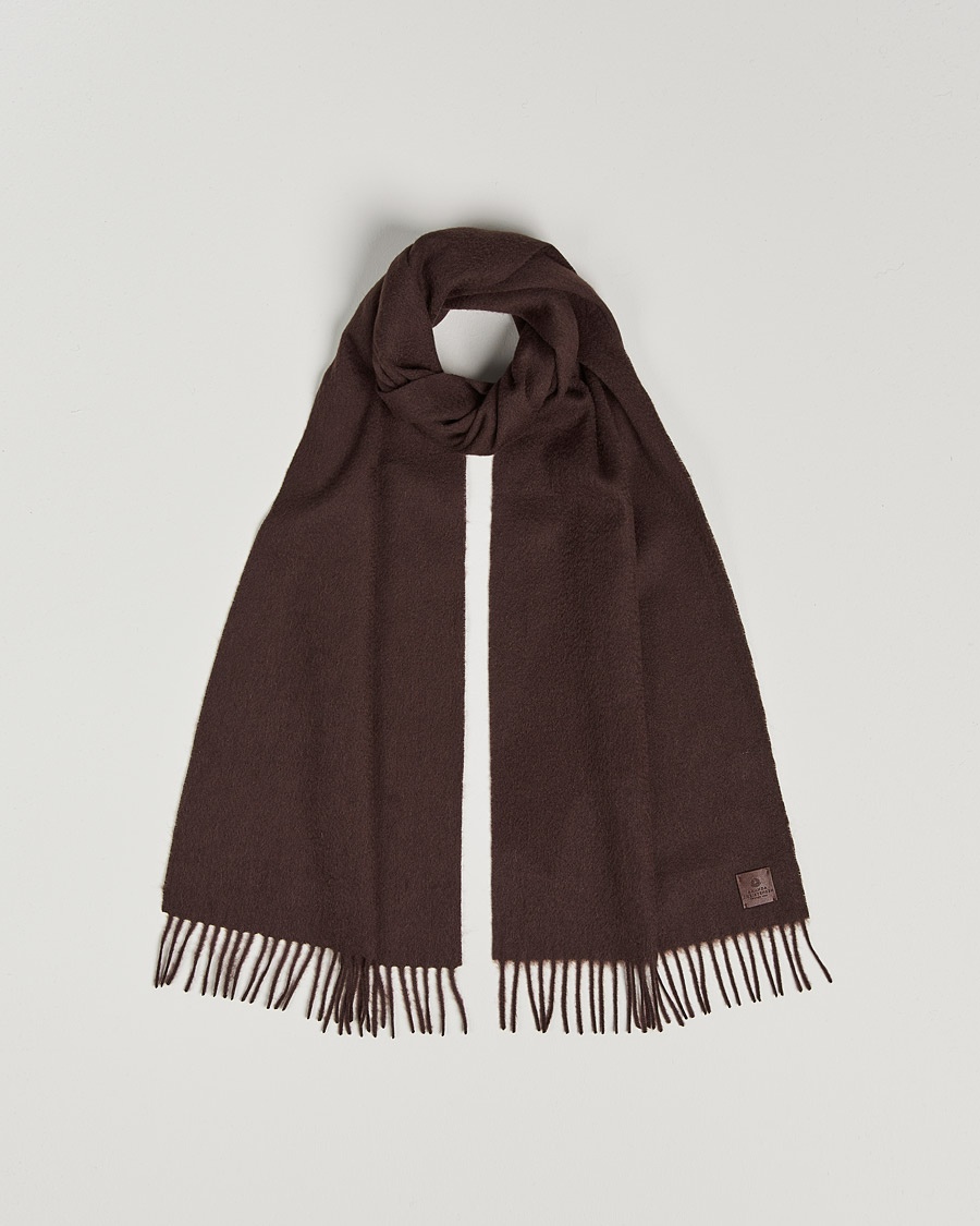 Amanda Christensen Wool Scarf Brown – Braun