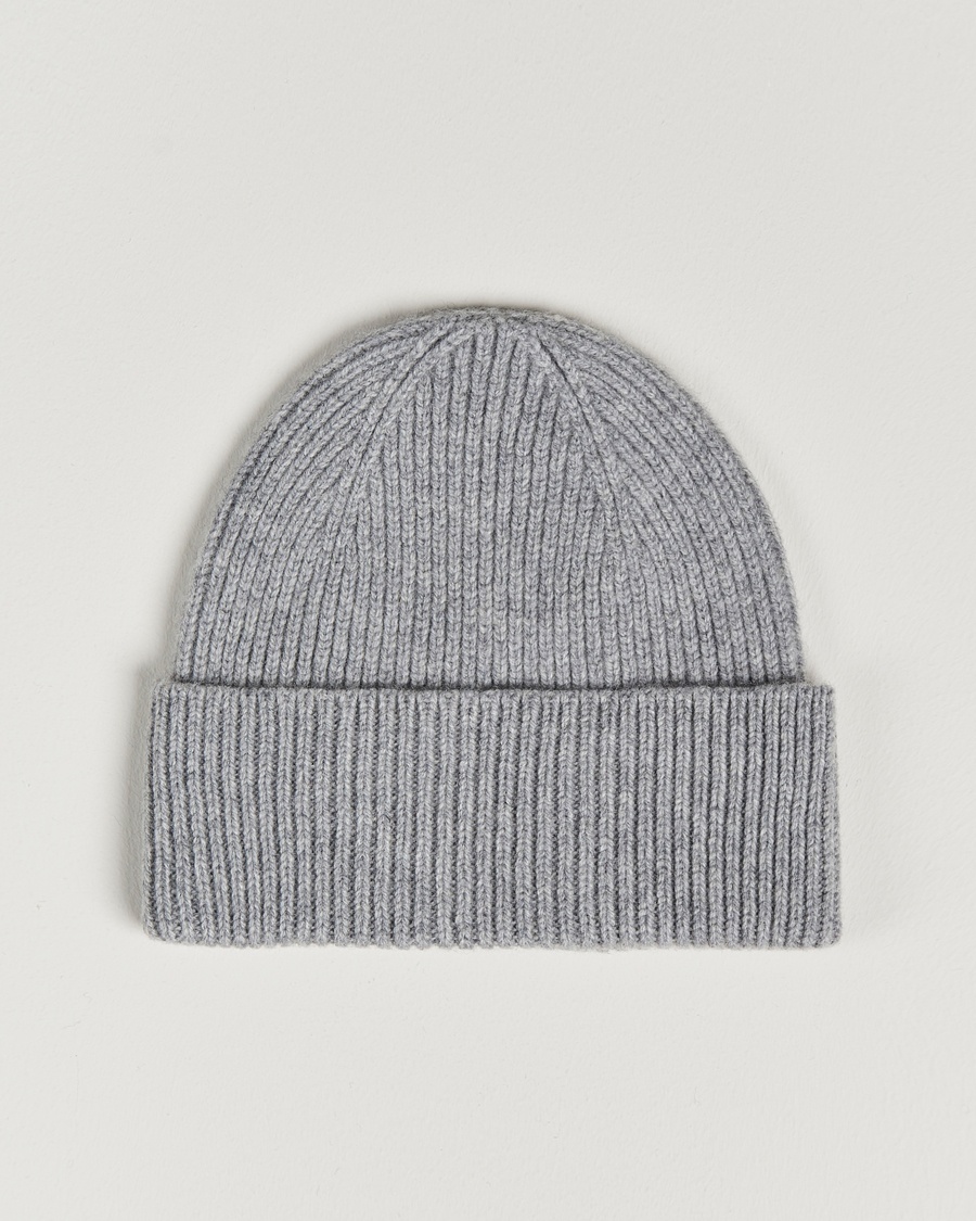 Colorful Standard Merino Wool Beanie Heather Grey – Grau