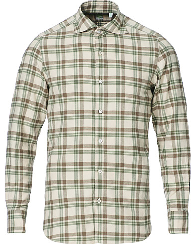 slim fit plaid shirt